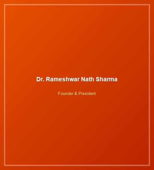 Dr. Rameshwar Nath Sharma